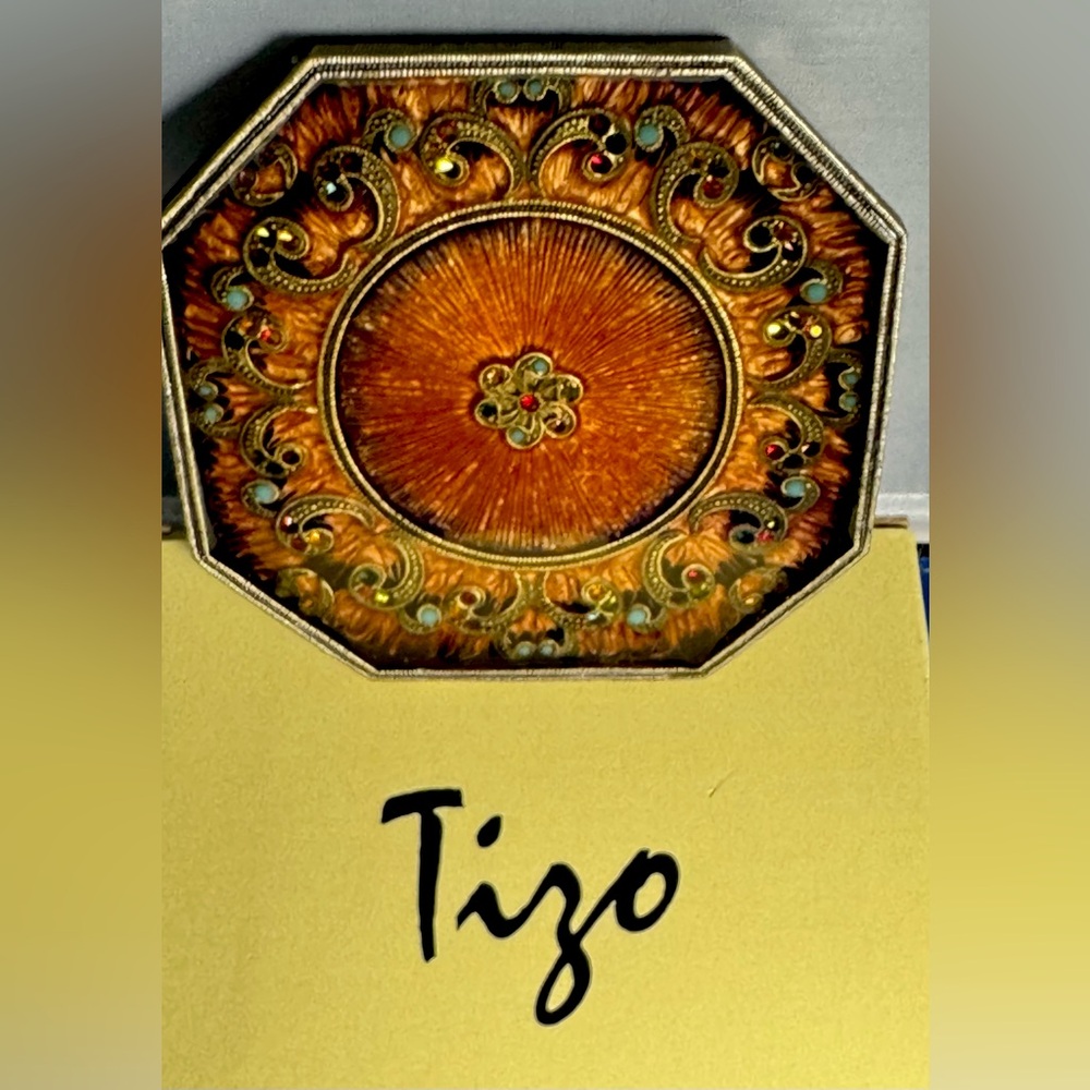 Tizo bejeweled octagonal coaster